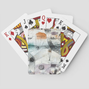 Realm of Air Paul Klee Abstract Expressionist Playing Cards