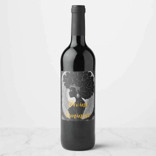 Realm of Devine Feminine Wine Label (Front)