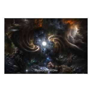 Realm Of Fractal Chaos CRTXR Photo Print
