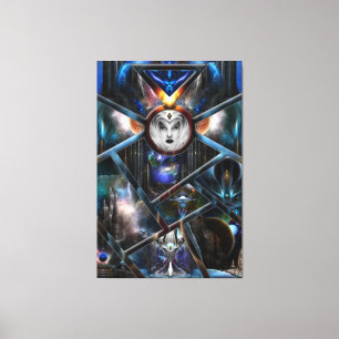 Realm Of Fractal Fantasies Matrix Canvas Print