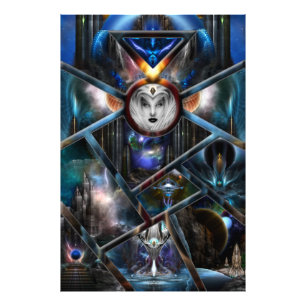 Realm Of Fractal Fantasies Matrix Photo Print
