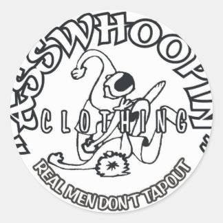 REALMENDONTTAPOUT CLASSIC ROUND STICKER