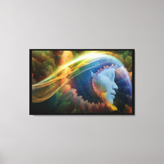 Realms Of Dreams Codes Of Colour Canvas Wall Art