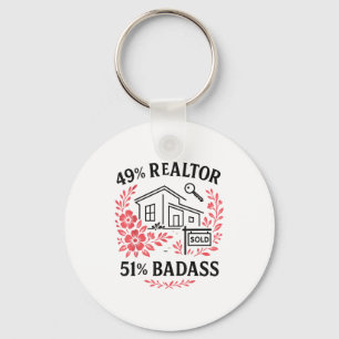 Realtor 49% Realtor 51% Bad  Key Ring