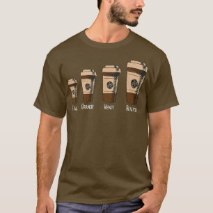 Realtor Big Coffee Caffeine Lover Humour Novelty T-Shirt