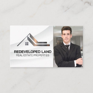 Realtor  Business Man   Property Logo Card