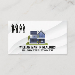 Realtor   Business People   Modern Home Card