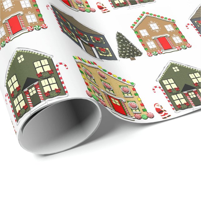 Realtor Christmas Holiday Gift Wrapping Paper (Roll Corner)