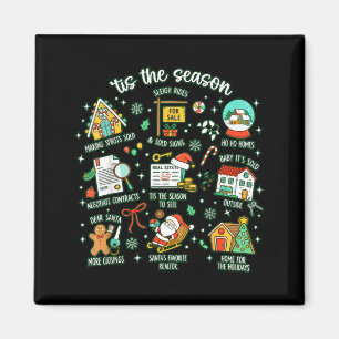 Realtor Christmas Realtor Christmas Real Estate Ch Magnet