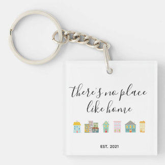 Realtor Cute New Home Key Ring