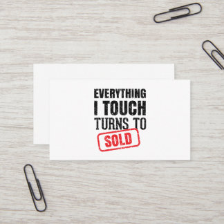 Realtor Funny  Mug Business Card