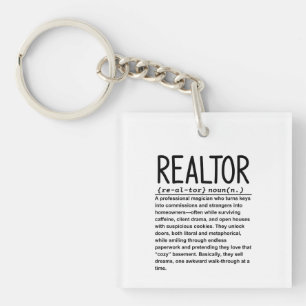 Realtor Key Ring