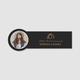 Realtor Logo Branding Identity Tag nametags