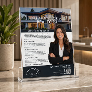 Realtor Marketing Flyer Modern Real Estate Agent