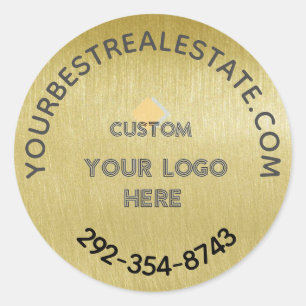 Realtor Mortgage Company Classic Round Sticker