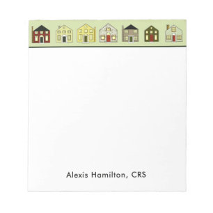 Realtor personalised gift notepad