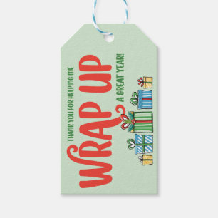 Realtor Pop-By Wrap up the year Christmas December Gift Tags