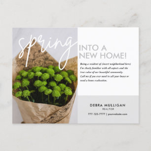 Realtor Postcard - Real Estate Spring Marketing