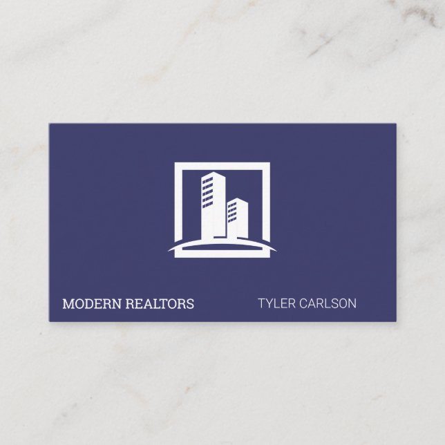 Realtor | Real Estate Agent | Property Building Business Card (Front)
