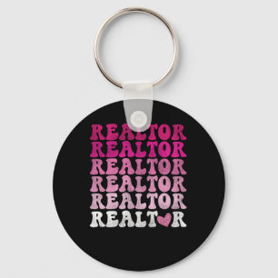 Realtor Realtor Heart Key Ring