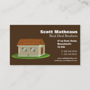 Realtor Realty Real Estate Agent Business Card
