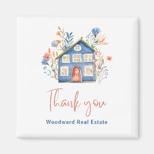 Realtor Thank You Marketing Brand Loyalty Cute Magnet