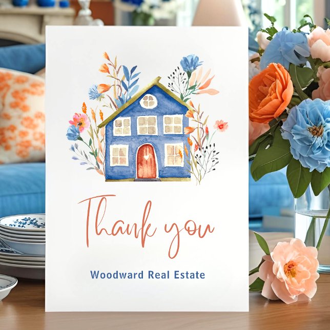 Realtor Thank You | Stylish Client Appreciation  Card (Creator Uploaded)
