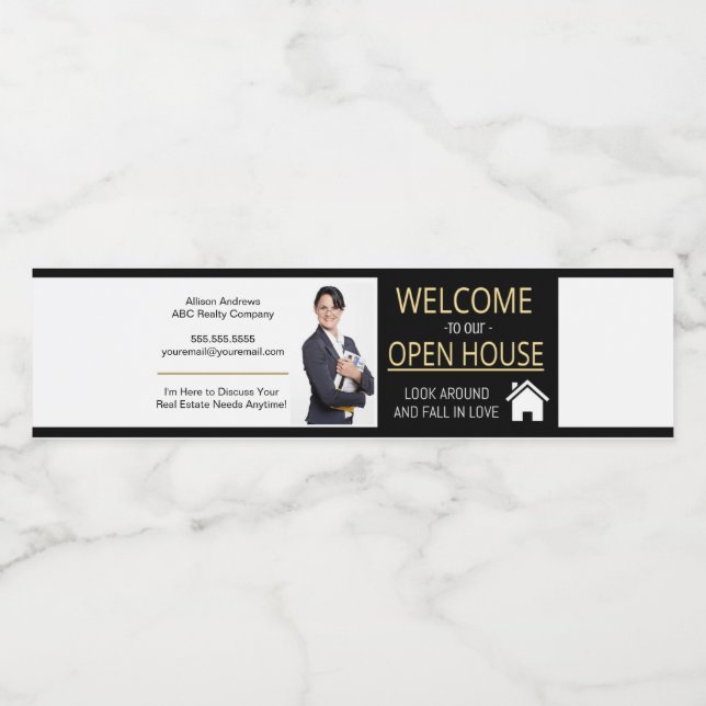 Realtor Water Bottle Label (Single Label)