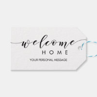 Realtor Welcome Home Gift Tags for Housewarming
