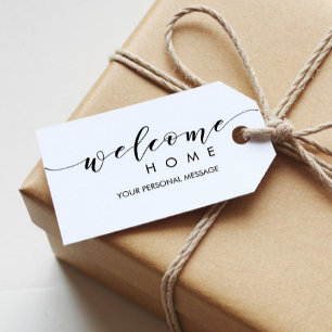 Realtor Welcome Home Gift Tags for Housewarming