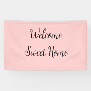 Realtor welcome home housewarming add your name te banner
