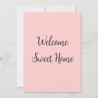 Realtor welcome home housewarming add your name te