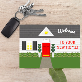 Realtor Welcome Home Thank You Card