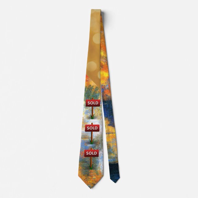 Realtor's Necktie - Sold! (Front)