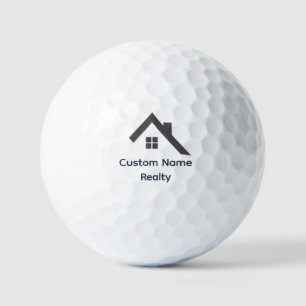 Realty Real Estate  House Homes Realtor Golf Balls