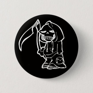 reaper 6 cm round badge