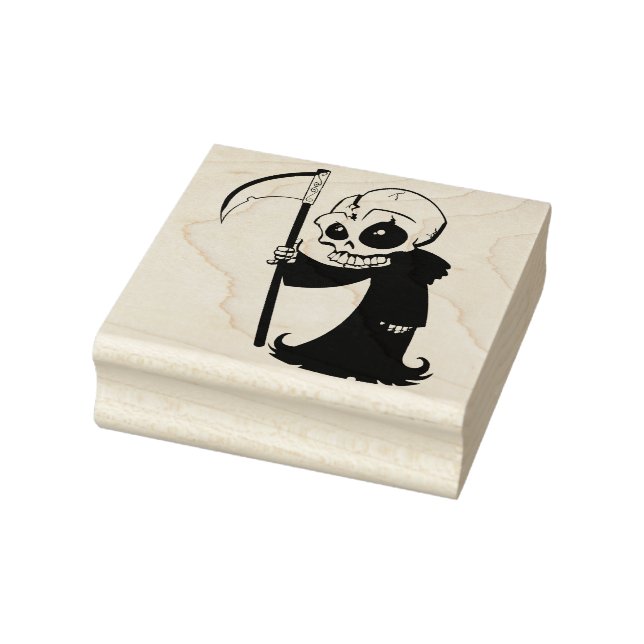 Reaper and Axe Rubber Stamp (Stamp)