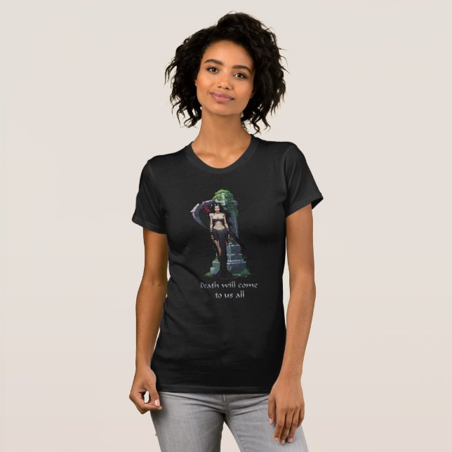 Reaper Girl T-Shirt (Front Full)