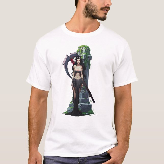 Reaper Girl T-Shirt (Front)