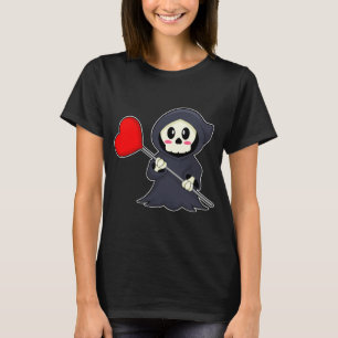 Reaper Halloween Heart T-Shirt