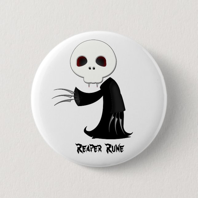 Reaper Rune Button (Front)