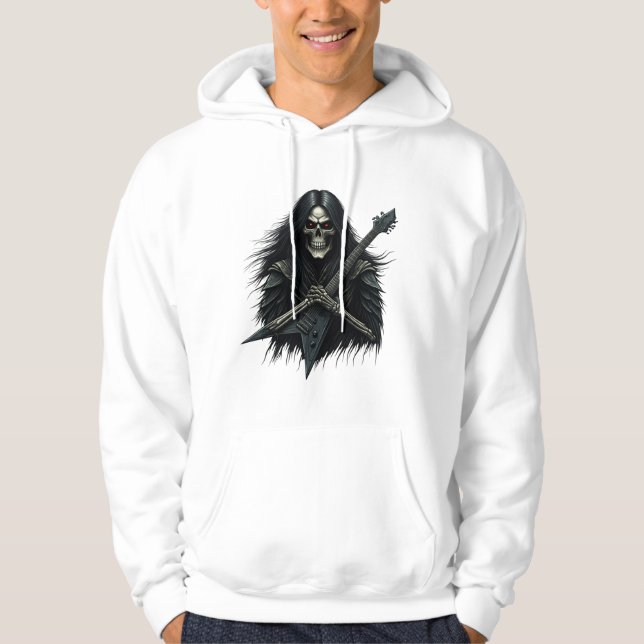 Reaper's Riffs Hoodie (Front)
