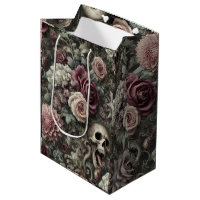 Reaping in the Roses – Gothic Floral Skull
