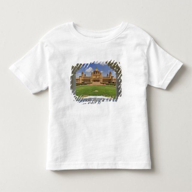 Rear view of Umaid Bhawan Palace hotel, Jodjpur, Toddler T-Shirt (Front)