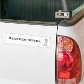 Rearden Steel Atlas Shrugged Bumper Sticker (On Truck)