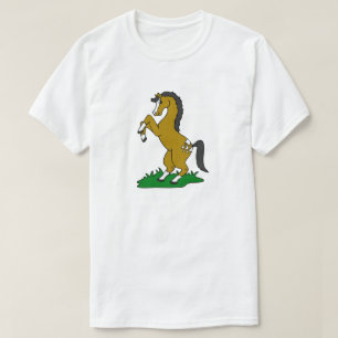 Rearing Appaloosa Hind Legs Equine Theme T-Shirt