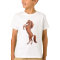 Rearing Chestnut Horse Scoop Neck Tee