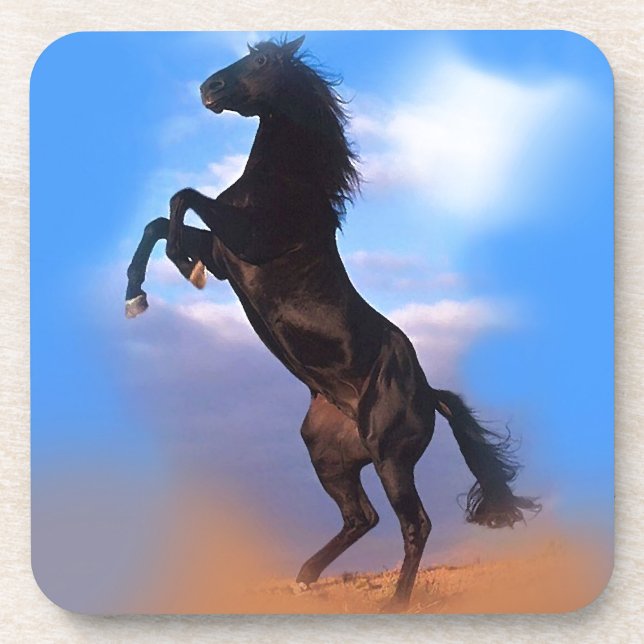 Rearing Horse Coaster (Front)