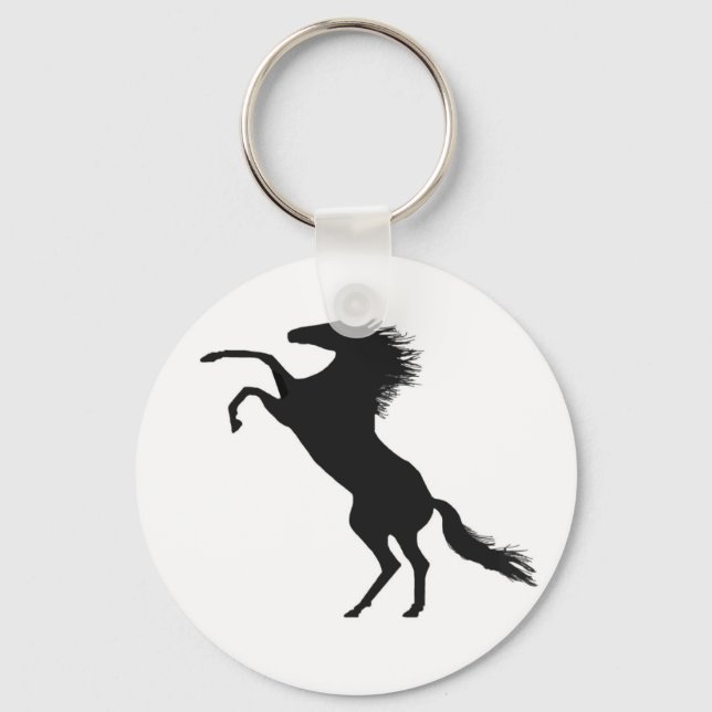 Rearing horse key ring (Front)