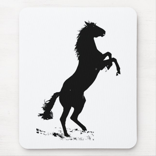Rearing Horse Mousepads (Front)